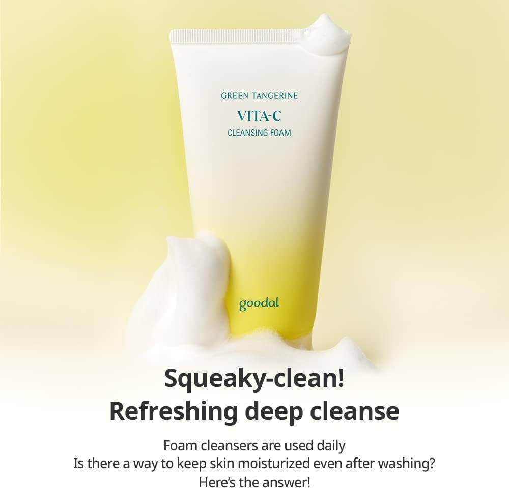 GOODAL Green Tangerine VITA-C Cleansing Foam