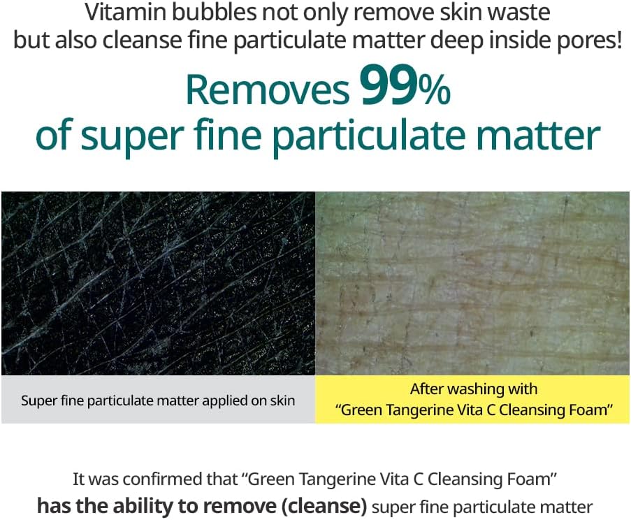 GOODAL Green Tangerine VITA-C Cleansing Foam