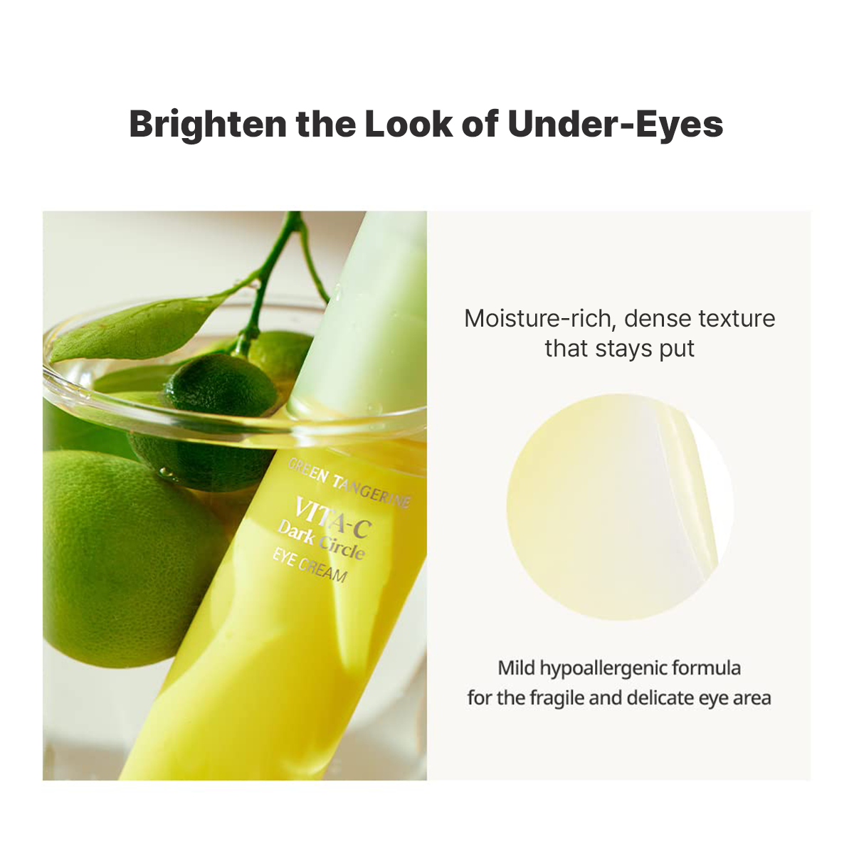 GOODAL Green Tangerine VITA-C Dark Circle Eye Cream