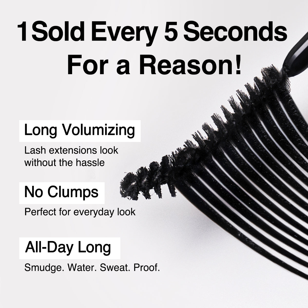 CLIO Kill Lash Superproof Mascara | Lengthening, Volumizing, Thick, Waterproof, Smudge Proof, Long Lasting