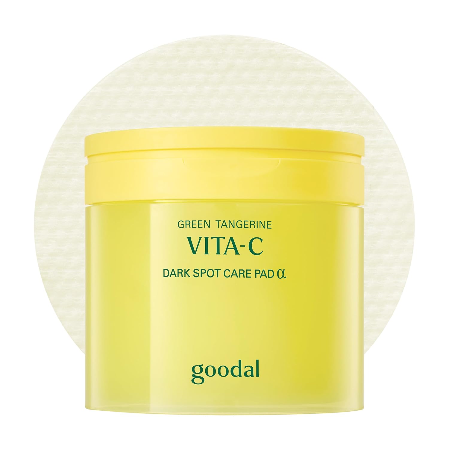 GOODAL Green Tangerine Vita C Toner Pads Alpha – Brightening Vitamin C Toner Pads